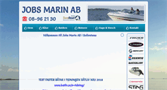 Desktop Screenshot of jobsmarin.se